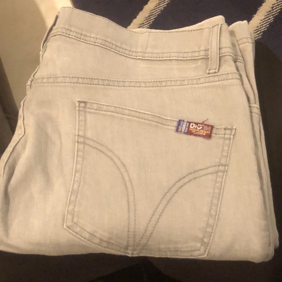 Dolce Gabbana Gray Jean